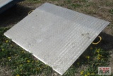 4' Diamond Plate Loading Dock Ramp