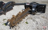 2023 Bobcat LT313 Trencher S# 45418927 1327907 (Broken Auger & Crumber Arm)