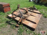 6' Brush Hog Mower, Gear Box Free, 540 PTO CAT I *Behind J