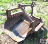 Reversible 3Pt Dirt Scoop