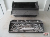 Black Tool Box & Misc. Hand Tools Combination Wenches, Open Ended Wrenches & Misc. *D15