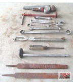 Misc. Hand Tools Pipe Wrench, Adjustable Wrench, Open Ended Wrenches, Combination Wrenches, Box End