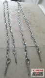 Pair of Chains w/ Hook Pins *D16
