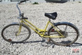 Yellow Schwinn Collegiate Bicycle *E28