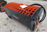 WIG Double Discharge Concrete Mixer, In Cab Remote Control, Skid Steer Attachment Plate, Hoses &