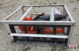 WIG XN-LXZ01-18 Skid Steer Hydraulic Post Hole Digger, Hex Drive, 12