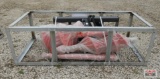 WIG XN-LXZ01-18 Skid Steer Hydraulic Post Hole Digger, Hex Drive, 12
