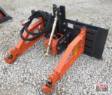 WIG XN-SPQ01-02 3-Point Adapter With PTO, Universal Skid Steer Mounts, 3-Pt Hitch With Top Link, CAT