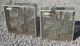 Pair of Box Fans *E12