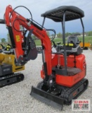 AGT QK18K-C Mini Excavator 1.8 Ton, 14hp Kubota Diesel, Rops, Pilot Controls,16