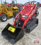 AGT YSRT14 Compact Mini Track Skid Steer, 15HP Gas Engine, Hydrostatic, 38
