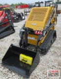 AGT MX-MRT14 Mini Skid Steer Loader, 15Hp Gas, High Track, Aux Hydraulics, Quick Attach 31