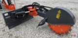 WIG XN-QC01-08 Skid Steer Hydraulic Swing Stump Grinder, 20-32 Gpm S#0027