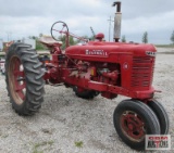 1945 Farmall H 2WD Row Crop Tractor, International Harvester 2.5 L 4-Cylinder Gas Engine, Manual