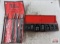 T&E Tools 8pc Impact Socket Adapter Set w/ Metal Storage Case (Broken Lid) 4pc LOng Cold Chisel Set