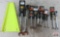 Gearwrench10pc Ratcheting/Flex Head Combination Wrench Set w/Ernst Hi-Viz Yellow 16 Row Wrench