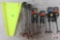 Gearwrench 8pc Ratcheting/Flex Head Combination Wrench Set w/ Ernst Hi-Viz Yellow 16 Row Wrench Rack