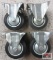 Pit Bull CHIC310 Caster Wheels - Set of 4