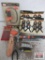 Hand Tools Dual Ratchet, Spring Clamps, Claw Hammer, Needle Files, Leather Plier holder, Pliers,