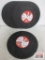 Mercer Abrasives 602020 Double Reinforced Metal Stud Wheels 14