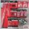 Milton Air Hose/Tire Supplies Dual Head Service Gauge, Tubless Tire Valves, Dome Type Valve Caps,