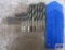Norseman Short Flat Shank Drill Bit Set w/ Drill Bit Gauge 1/16
