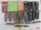 Needle Files, Knife Sharpening Stones, Pocket Knife & Sheath Assortment