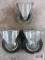 Caster Wheels - Set of 3