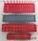 Hansen Global Standard & Metric Socket Trays (1/4