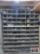 88 Compartment Tool Shelf & Contents (nuts/bolts/washers,misc.) - Buyer Loads - Bring Boxes