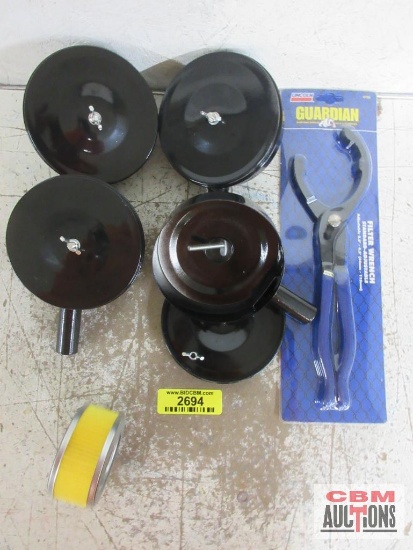 3/4" NPT, Air Compressor Intake Replacement Filter & Houseing Unit - Set of 4 Lincoln G705 Guardian