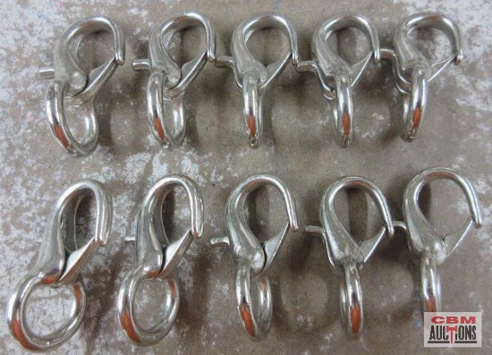 #105 _ 5/8" Lobster Claw Snaps - Set of 10