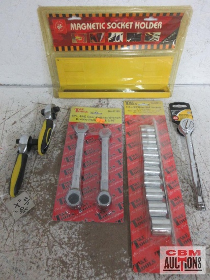 T & E Tools 61169 6pc SAE Gear Ratchet Wrench Combo Pack 12" & 9/16" T & E Tools 93211 11pc 3/8"