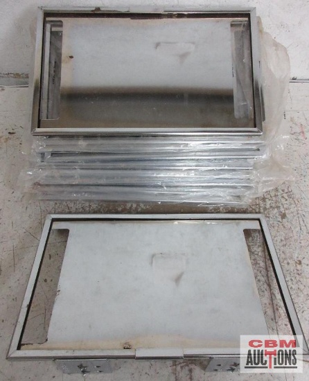10pc Signage Frame Blank Brackets 14-1/4" x 8-1/2"
