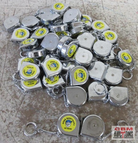 Dumb Handyman's Keychain Tape Measures - Set of 48(+/-)