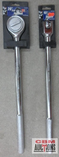 UST 20" x 3/4" Drive Ratchet & 19" x 3/4" Flex Handle