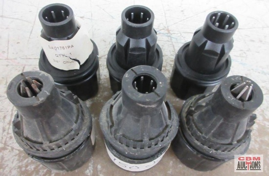 3/4" Chucks - Set of 6