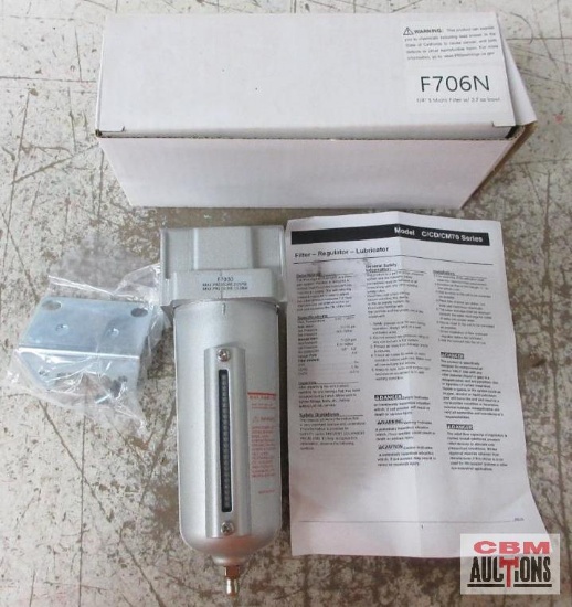 F706N 3/4" 5 Micro Filter w/ 2.7oz Bowl