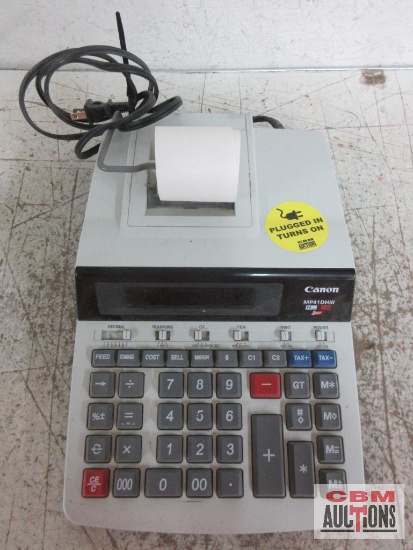 Canon MP41DHIII Printing Calculator, 120v, 60Hz - Runs