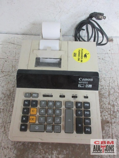 Canon MP250 Printing Calculator, 120V, 60Hz - Runs