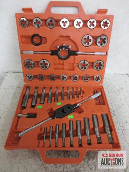 45pc Tap & Die Set w/ Molded Storage Case