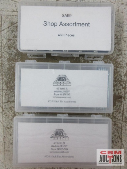 Mauer #520 Hitch Pin Assortment - Set of 2 SA99 460pc Shop Assortment