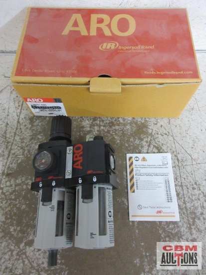 IR Ingersoll Rand C38231-600 ARO Air Filter-Regulator-Lubricator Combination