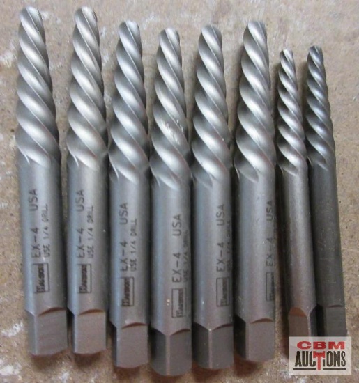 Irwin Hansen 8pc Spiral Screw Extractor Set