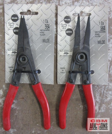 Wilde 564 Retaining Ring Pliers - Set of 2