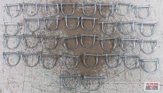 Wire Locking Pins - Set of 34(+/-)