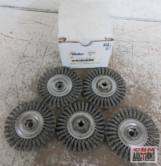 Weiler 13130 Mini Roughneck 4" Stringer Bead Wheels - Set of 5