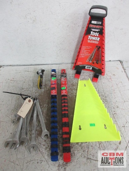 Ernst Wrench Racks, Dual Head Stubby Ratchet, Combination Wrenches & Socket Rails