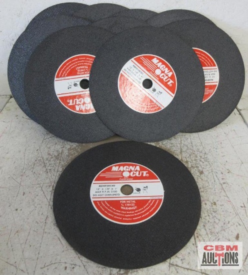 Magna-Cut 57-204 12" X 1/8" x 1" Cut Off Wheels - Set of 10