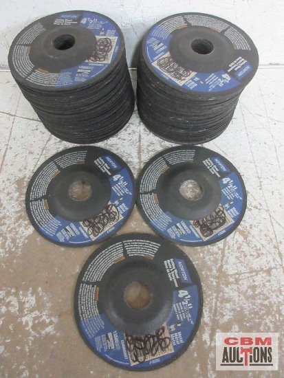 Norton 05250N 4.5" x .045 x 7/8" Depressed Center Cutting Wheels - Set of 80(+/-)